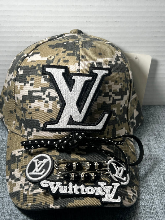 Camo Fashion Letter Patch – Embroidered Statement Style Applique