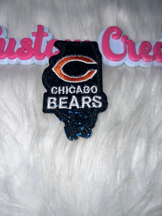 🧡💙 Chicago Bears Patch (Iron-On)