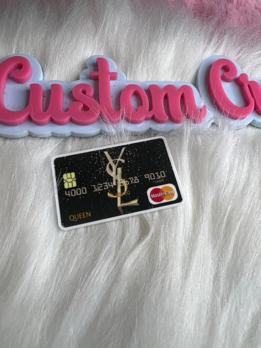 Black YSL card