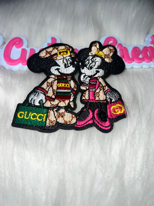 Mickey Minnie GG  Patch