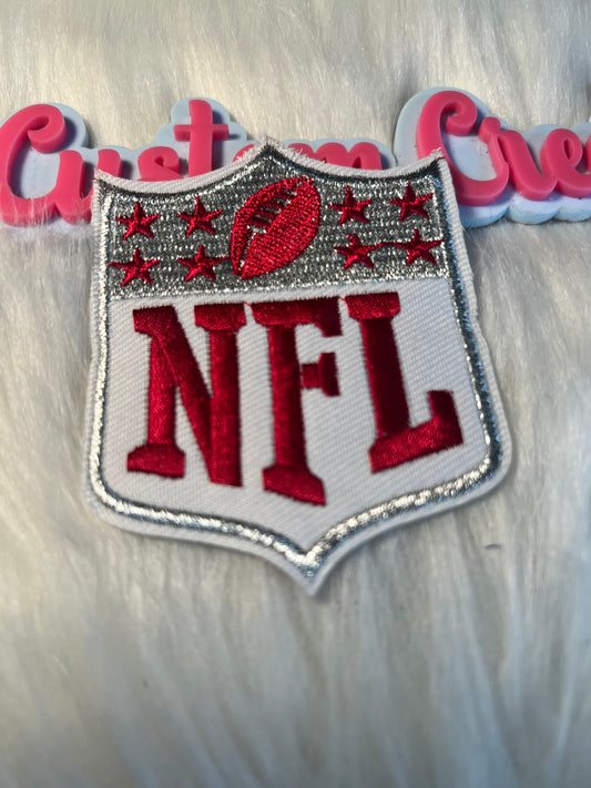 Maroon Silver Trim NFL Team