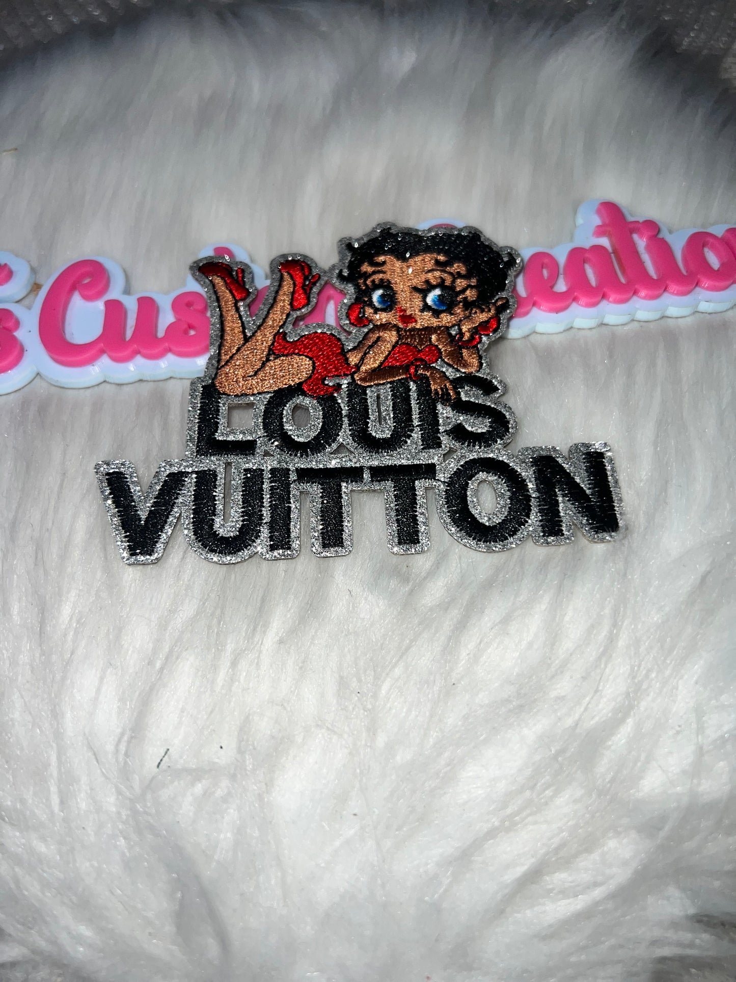 LV Betty-Style Cartoon Patch