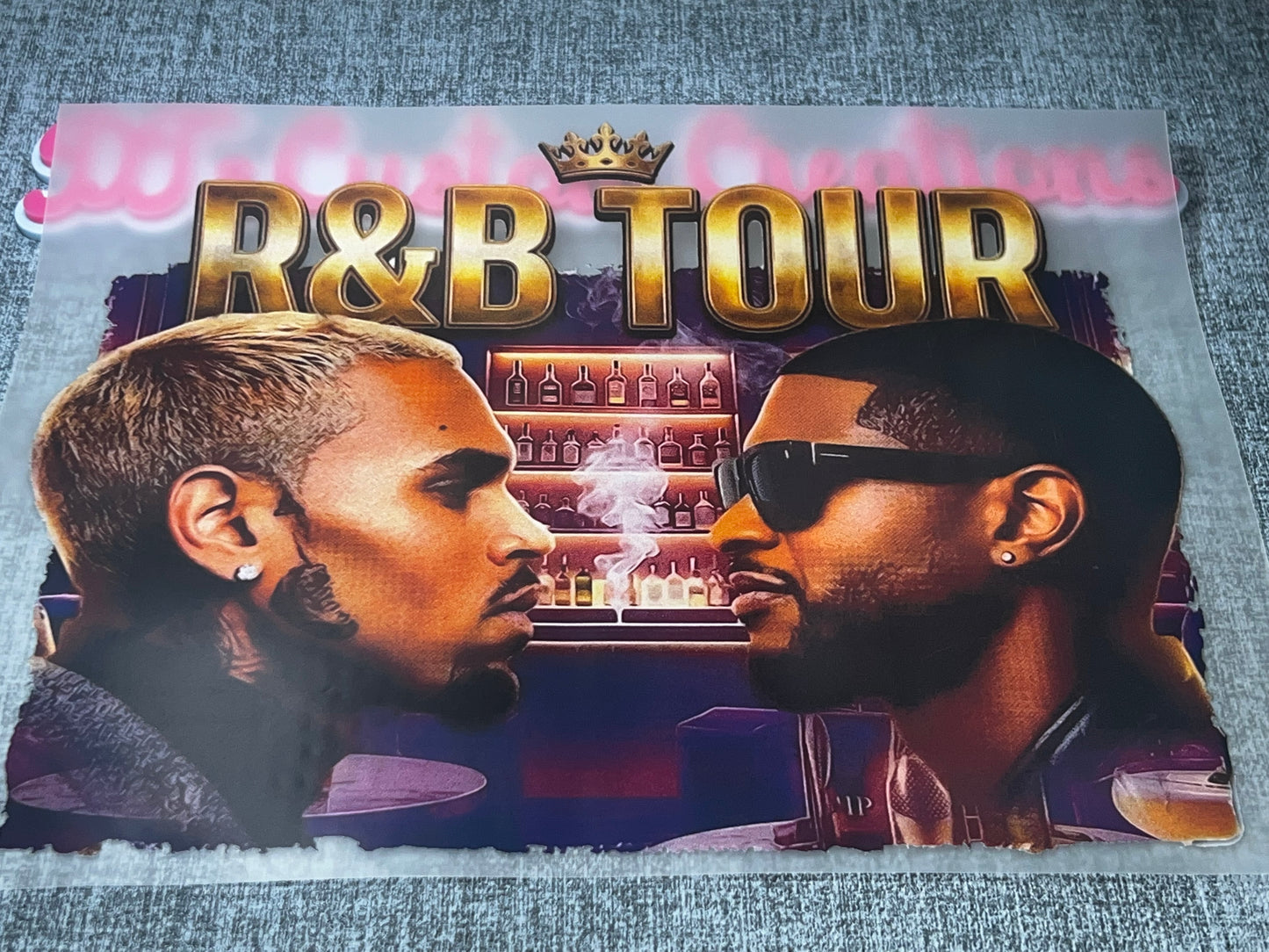 R&B DTF Transfer | Heat Transfer | Ready to Press