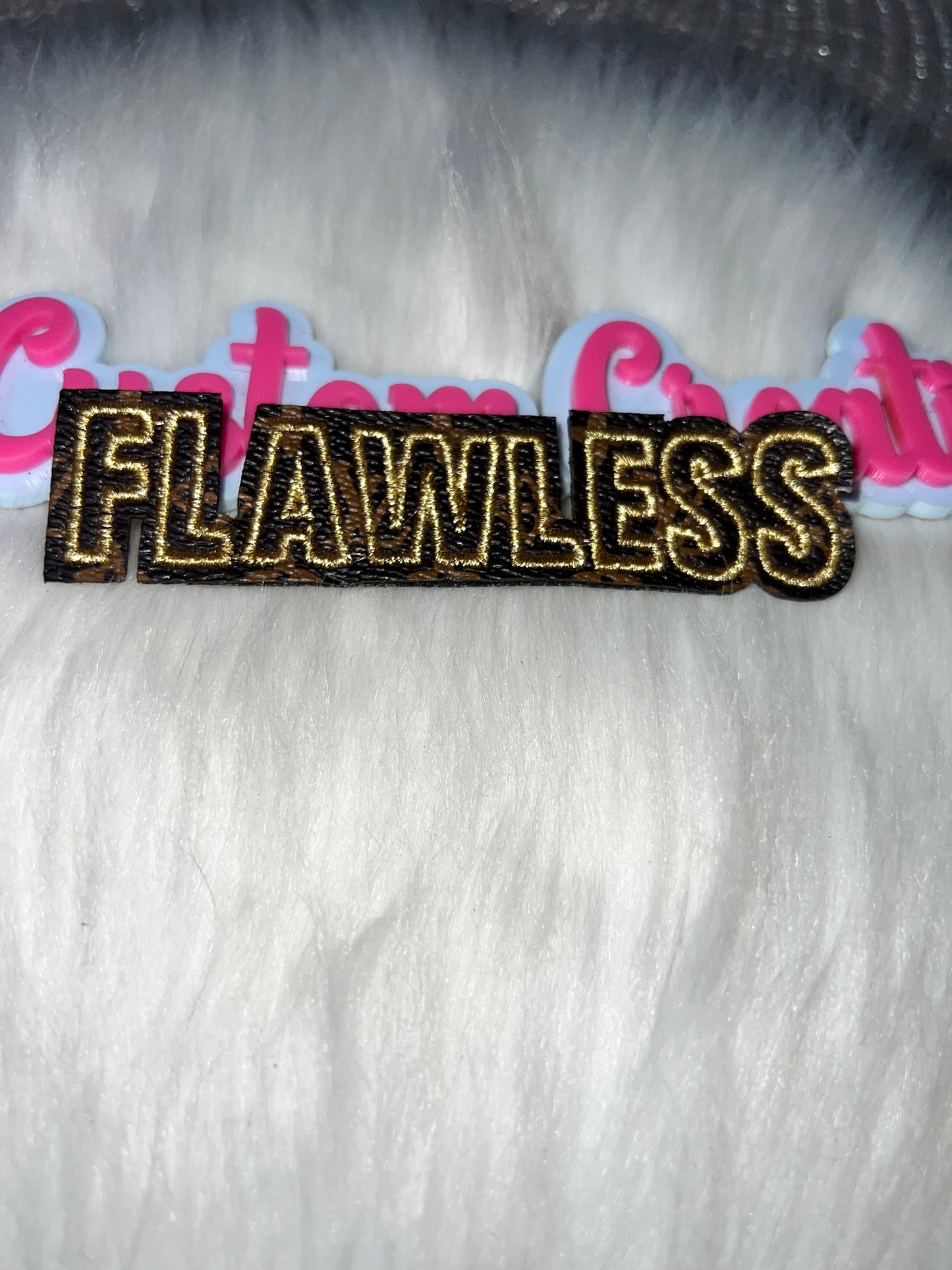 FLAWLESS Patch – Designer-Inspired (LV Style)