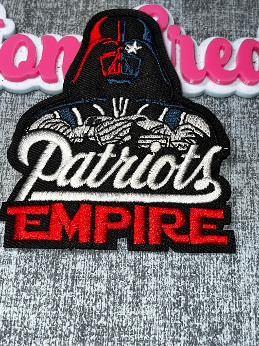 Galaxy Warrior Statement Embroidered Iron-On Patch | Decorative Appliqué