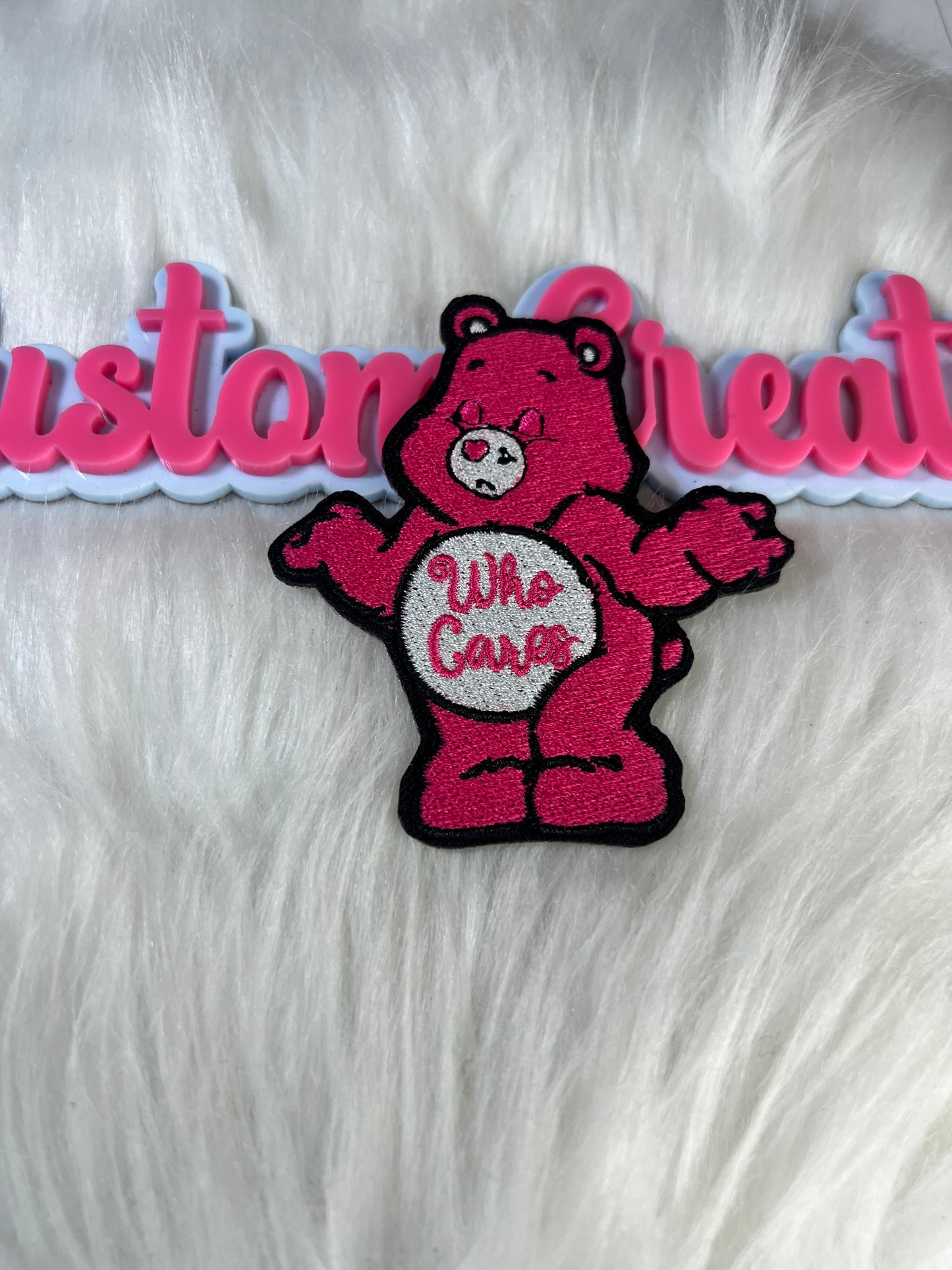 💖 Who Cares Bear Patch