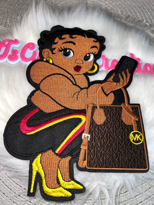 💛 Chic Betty with MK Bag Patch