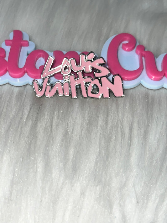 Luxe Script Fashion Charm