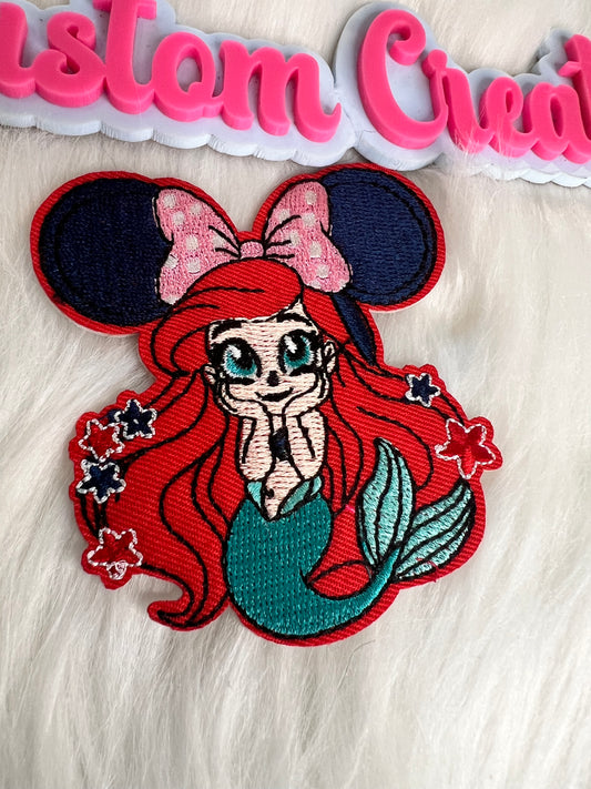 Princess Little Mermaid with Minnie Ear