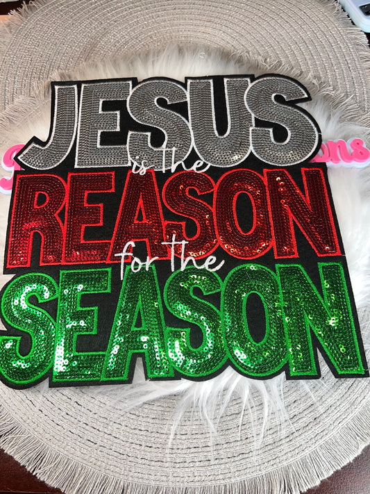 ✝️ “Jesus Is the Reason for the Season” Patch