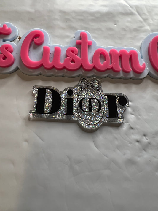 Silver Black Dior