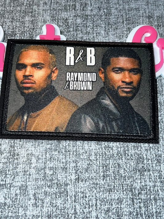 R&B Music Tribute Patch – Rectangle Style