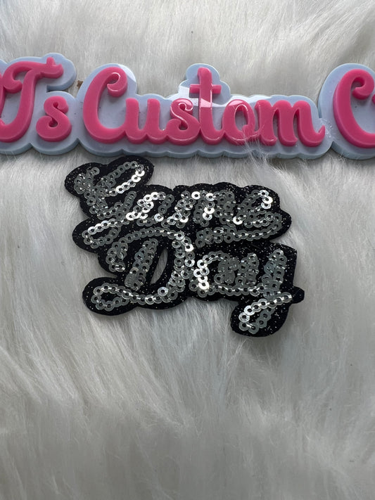Sequin Silver Game Day