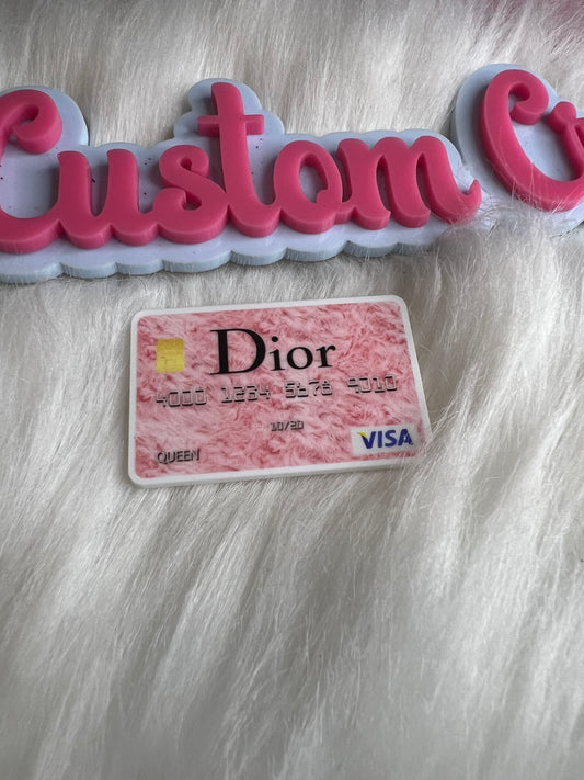 Pink Dior Visa cstd