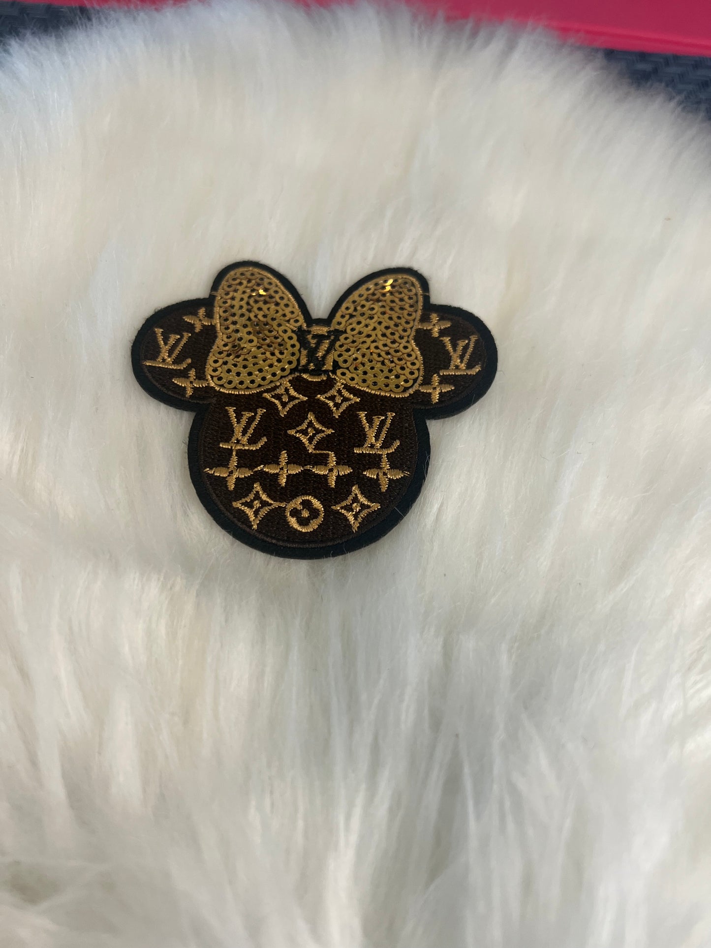 Brown Gold Minnie LV