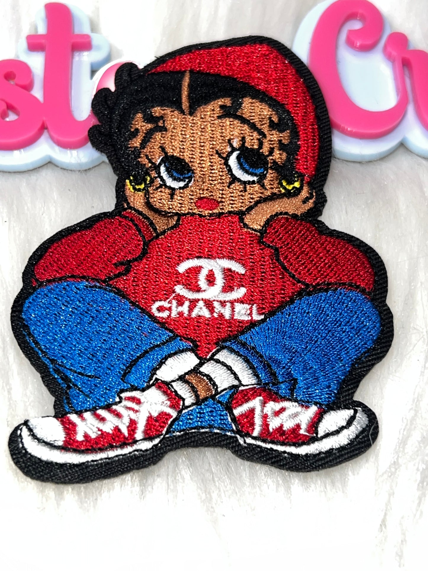 Girl (Red Hoodie) Patch