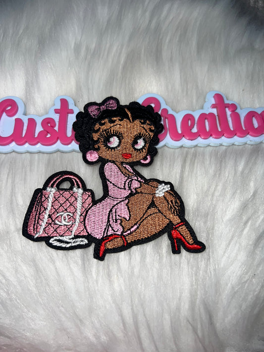 Betty Glam Girl w/ CC Bag Patch