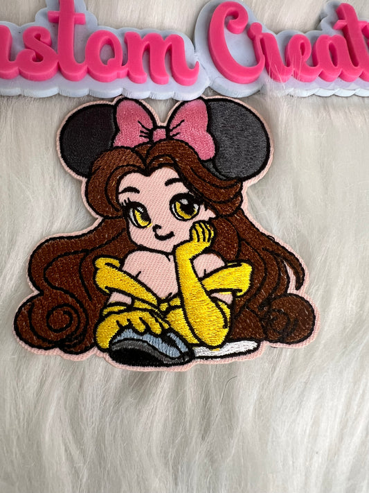 Princess Belle with Minnie Ear
