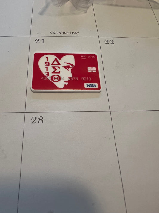 Face Delta card