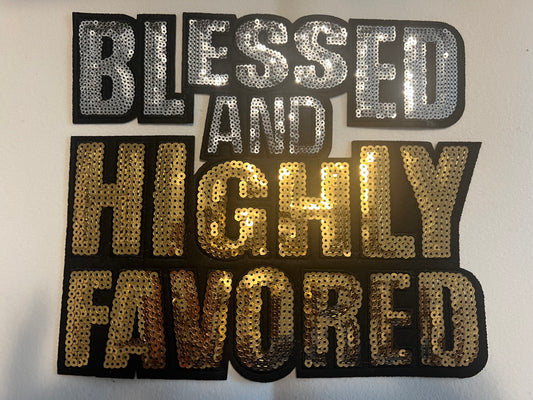 Sequin Blessed