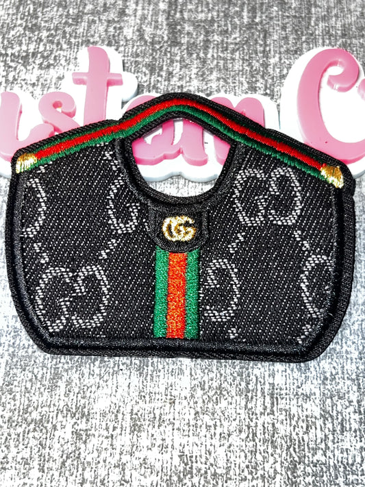 Handbag Embroidered Patch – Glam Purse Applique for Jackets, Bags & Hats