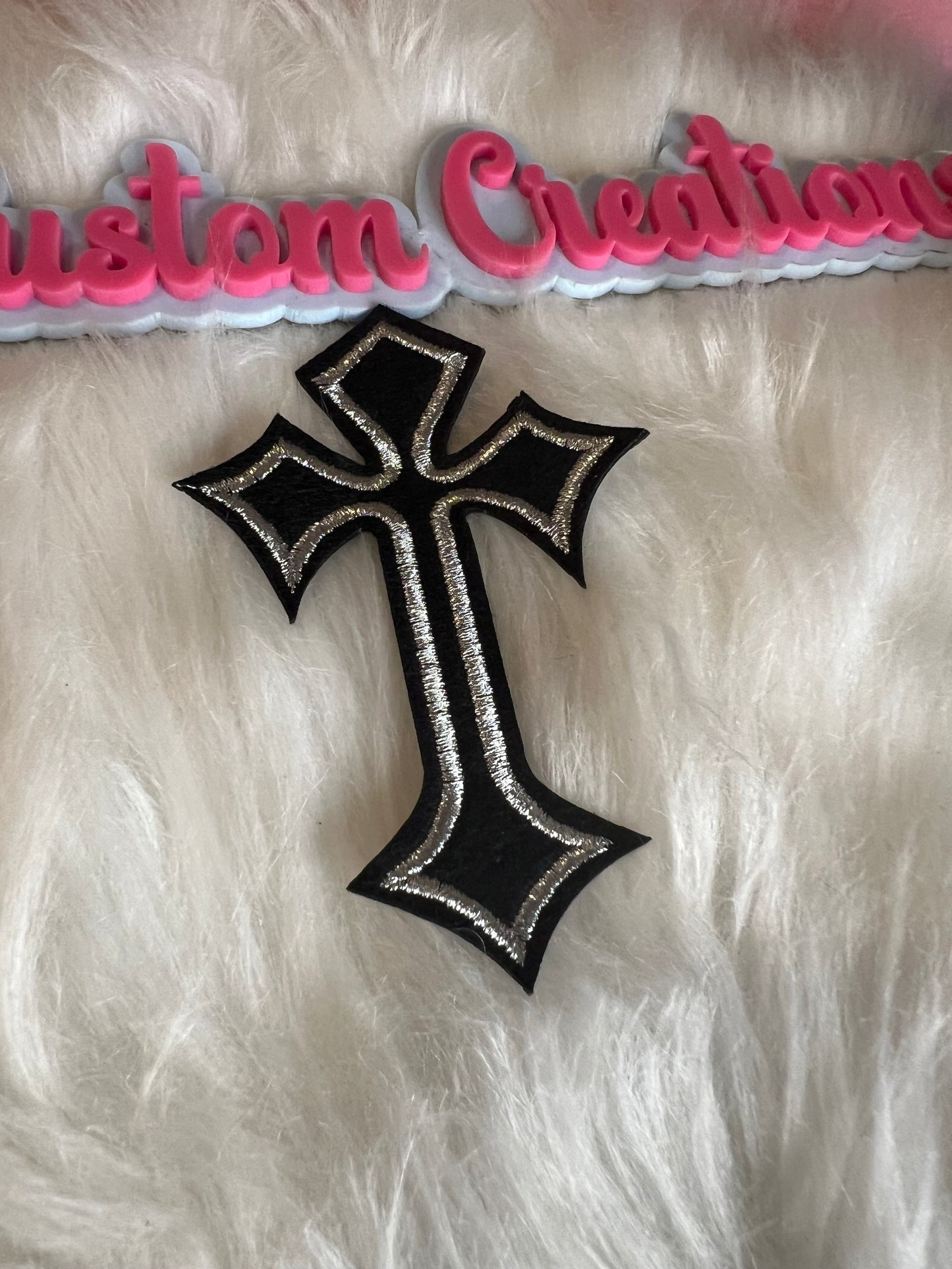 Black Silver Cross