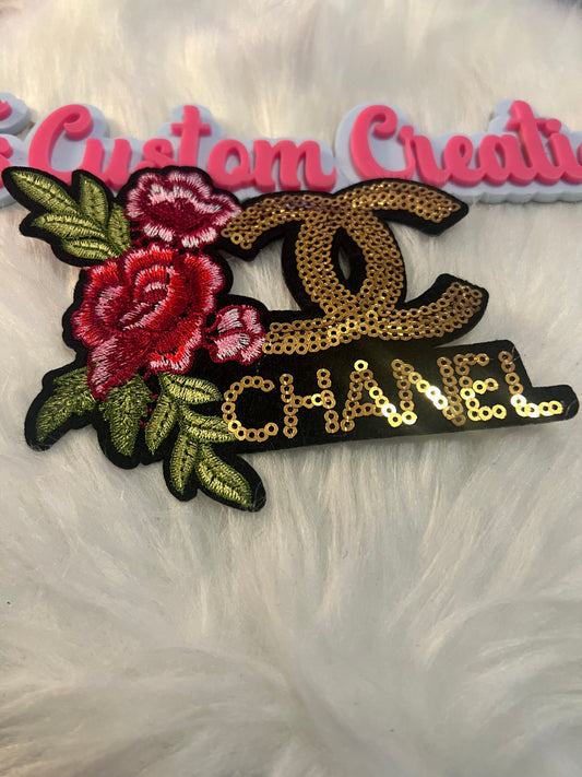 Sequin Rose Gold CC