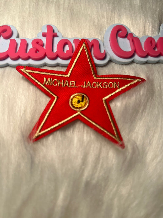 Red Michael Jackson Star