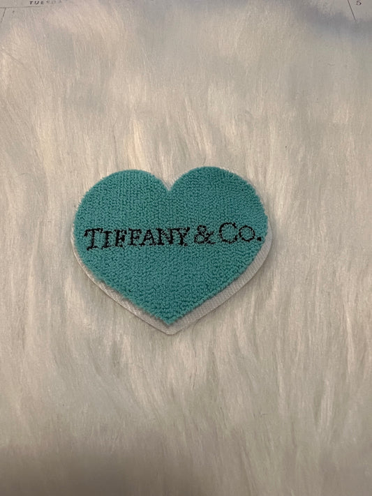 Tiffany Heart white trim