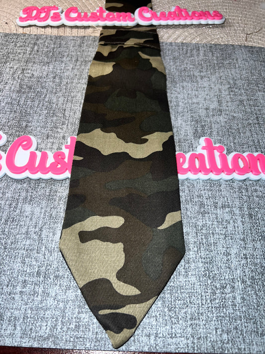 Camouflage Necktie – Luxe Statement Tie