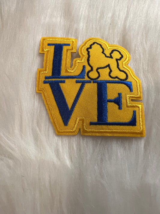 Yellow Blue Sigma Love