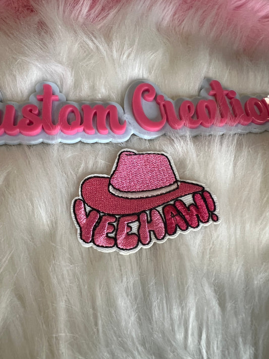 Pink YeeHaw Hat