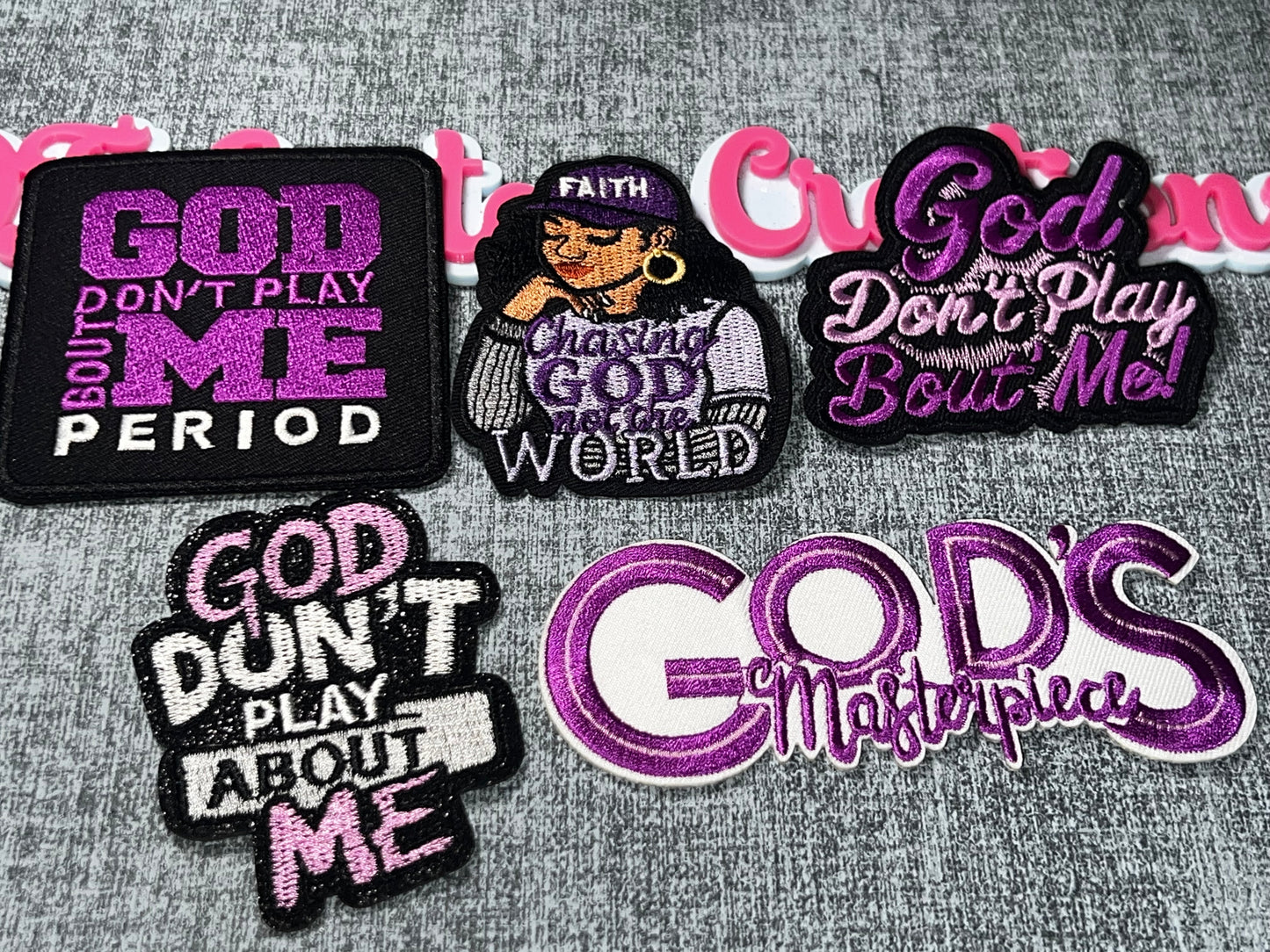 Faith Patch Bundle – Purple Collection