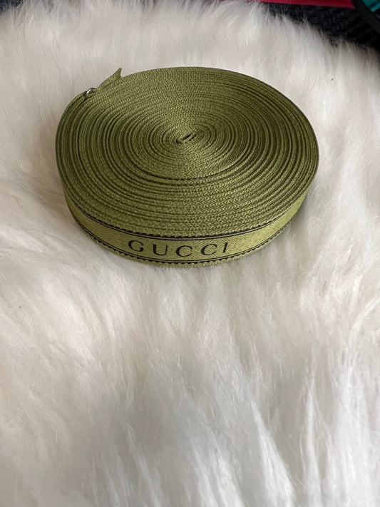 Green Black GG Ribbon