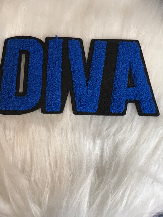 Blue Fluffy Diva