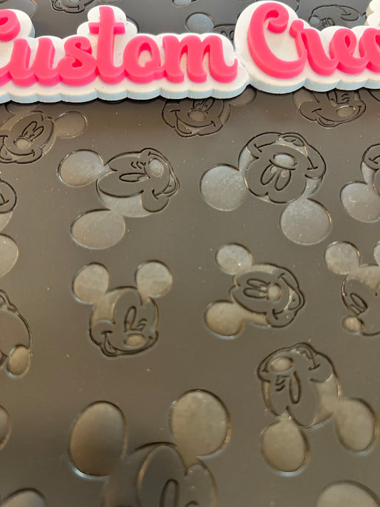 Mickey Mouse Embossed