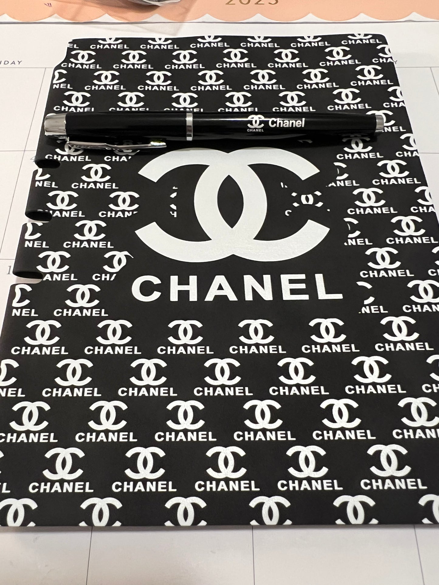 Black White CCNotebook with pen