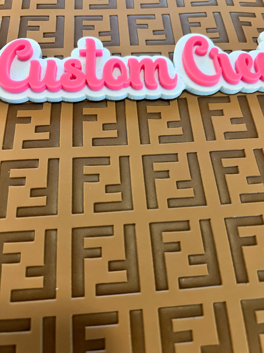 FF Brown Embossed