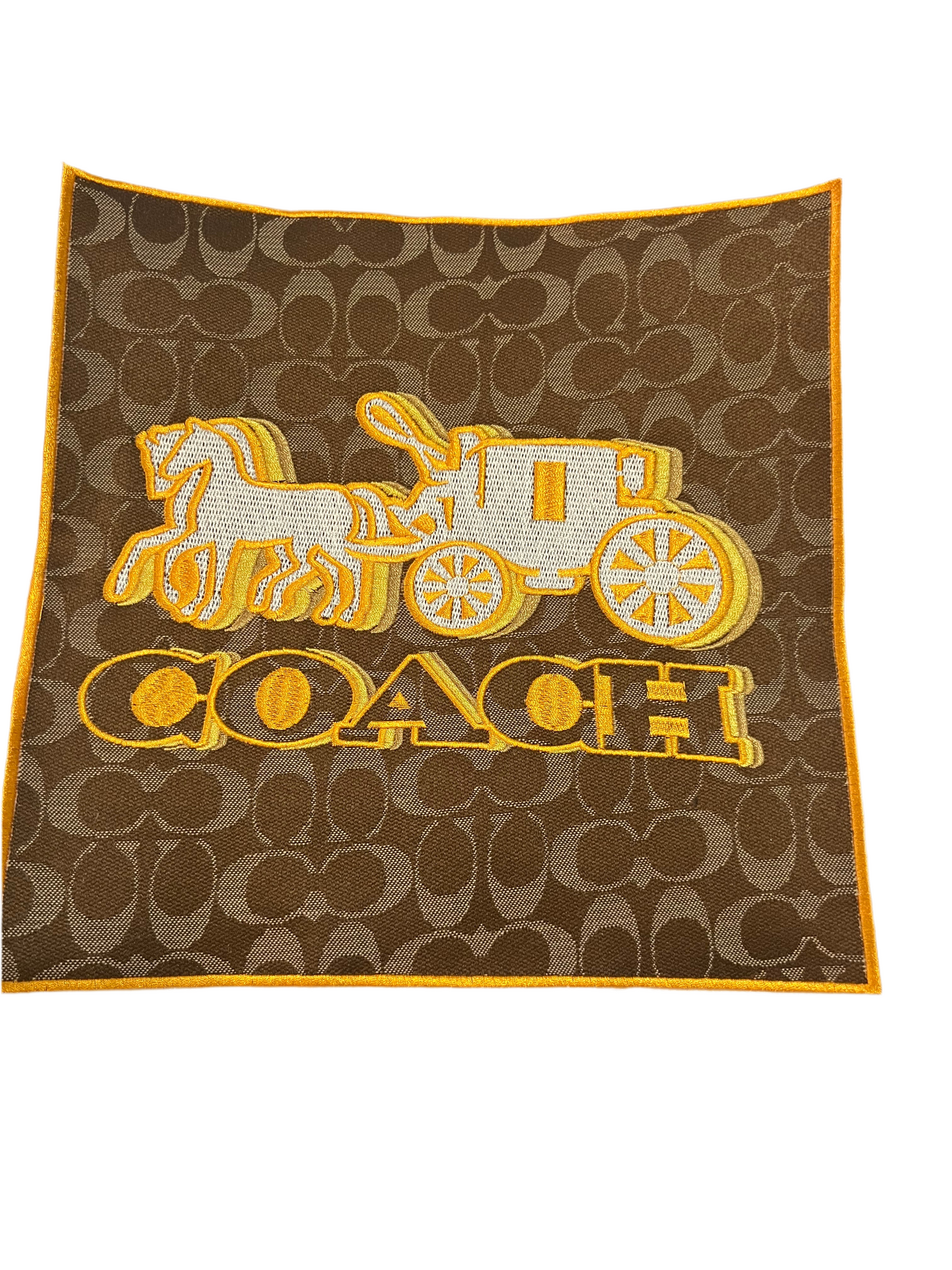 Tan & Yellow Coach