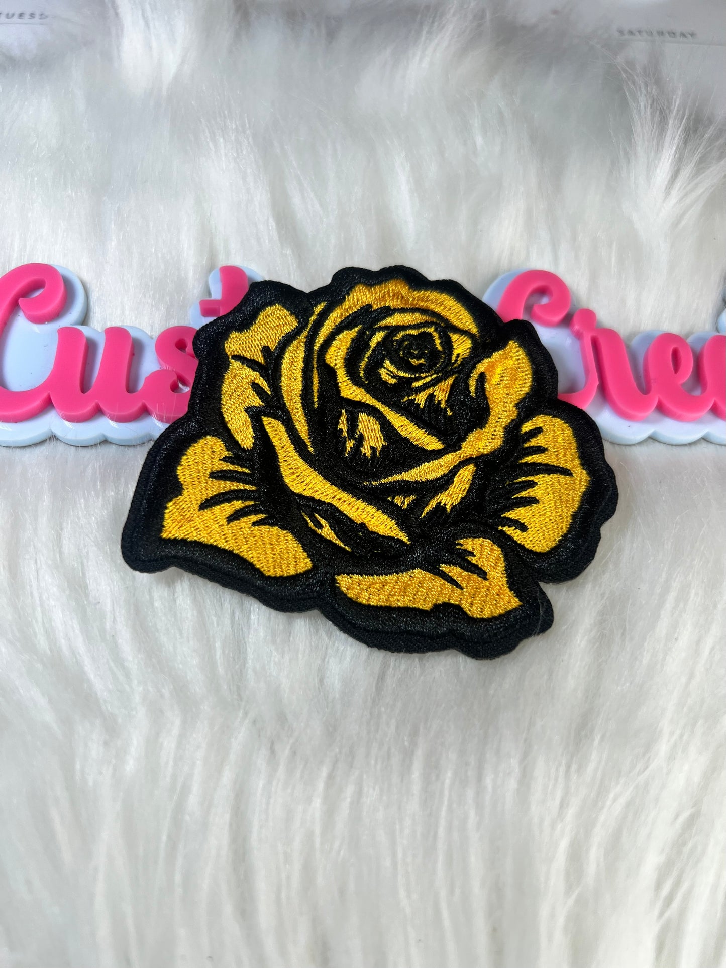 💛 Yellow Rose Patch