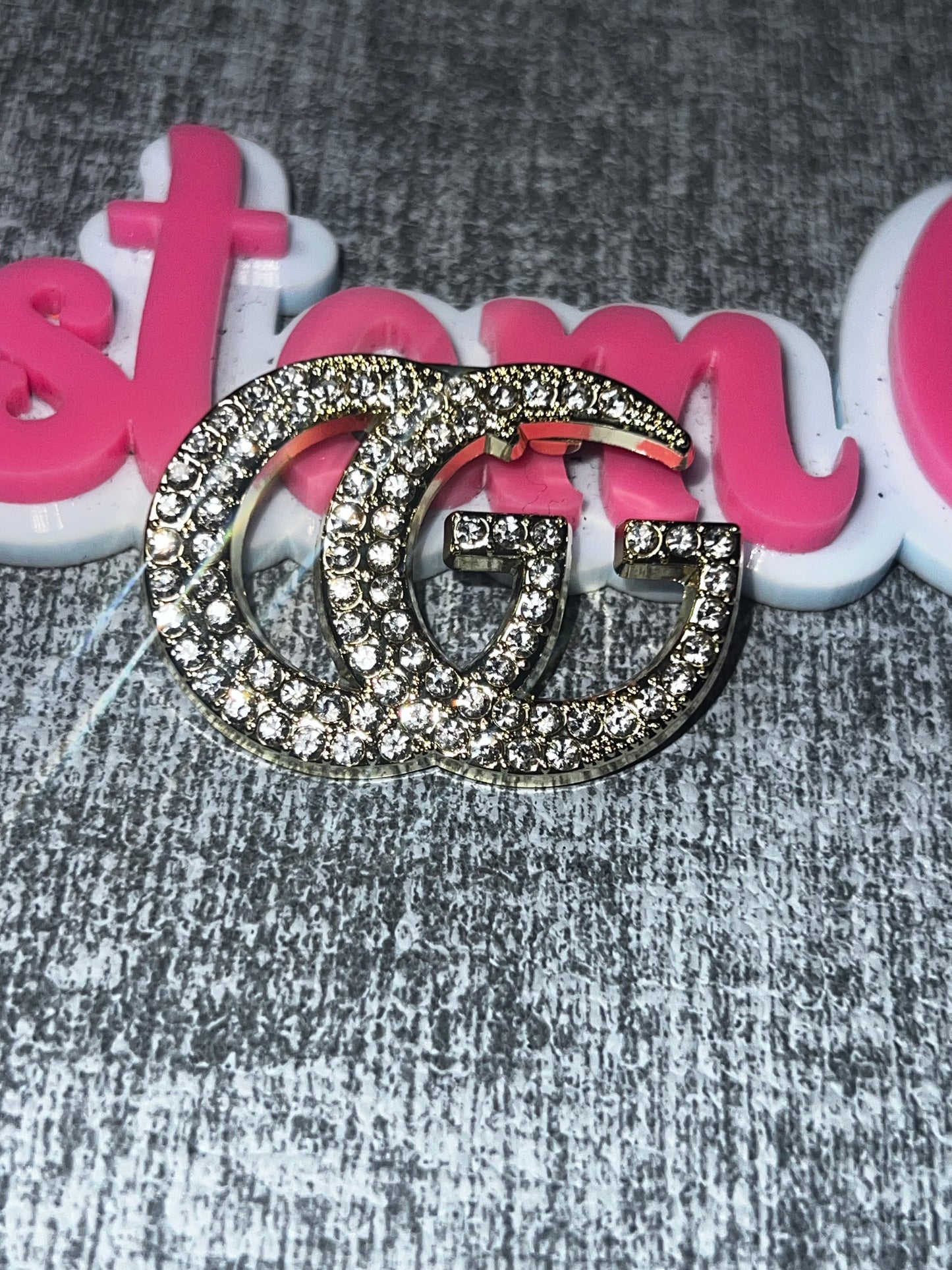Crystal Double Circle Brooch Pin – Sparkling Statement Fashion Jewelry