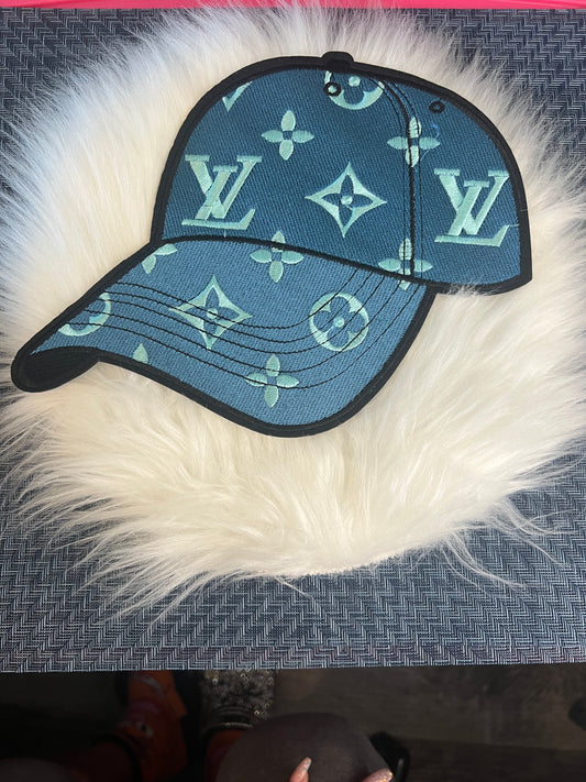 Denim LV Cap