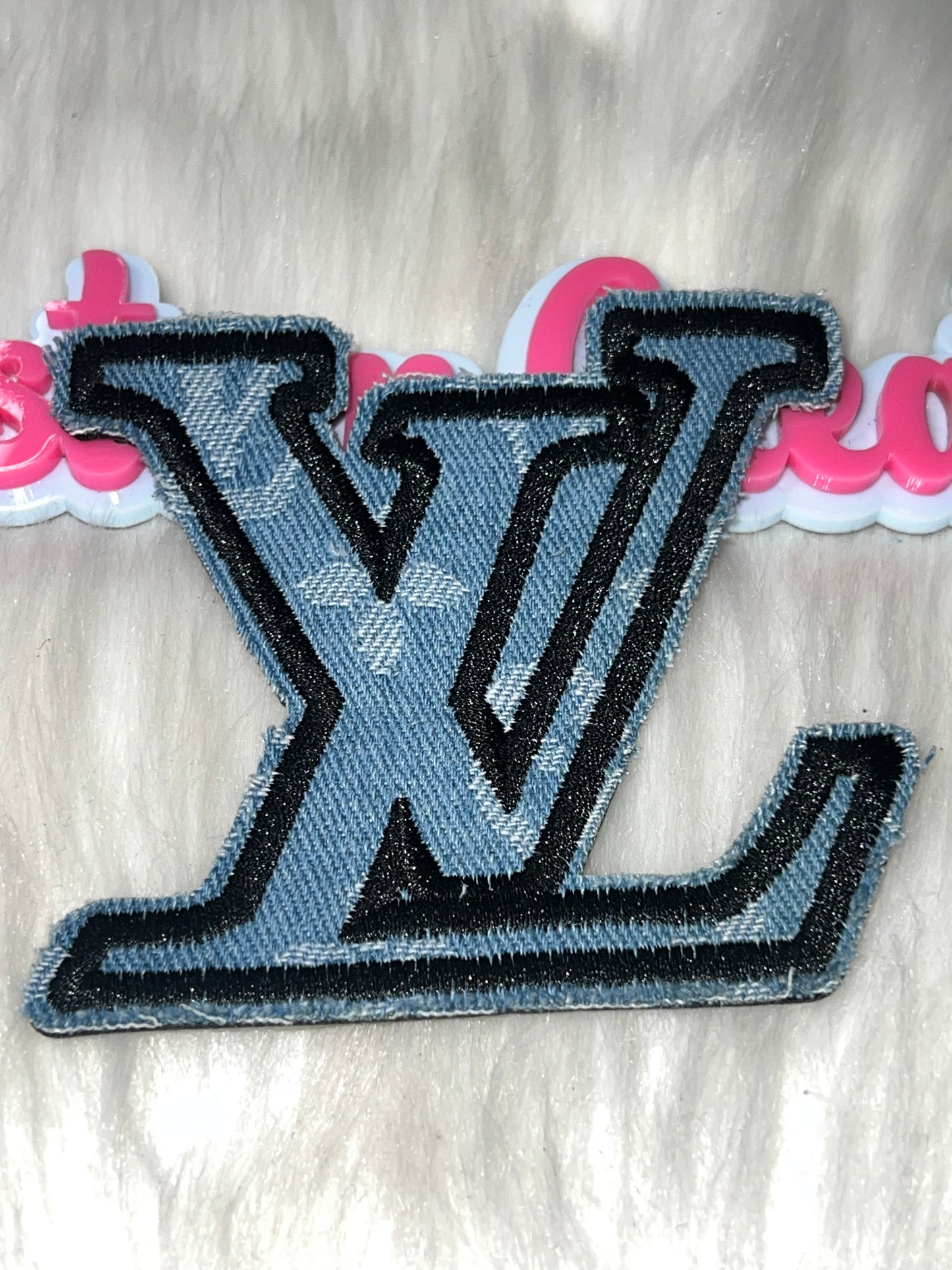 Denim Style Letter Patch