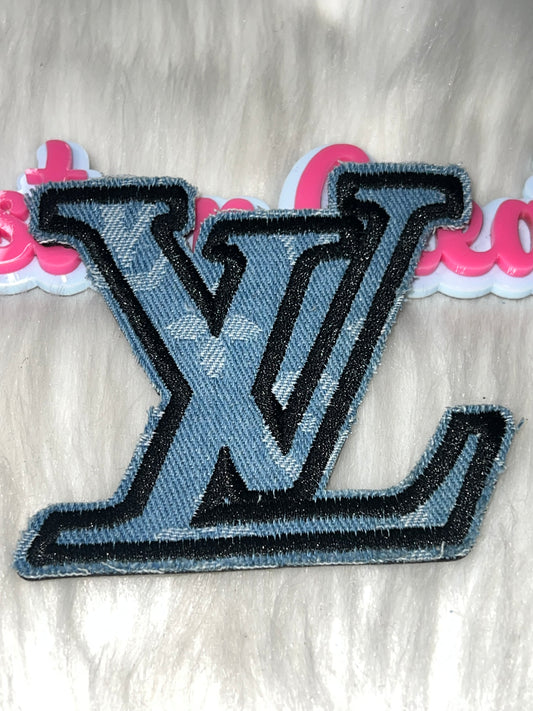 Denim Style Letter Patch