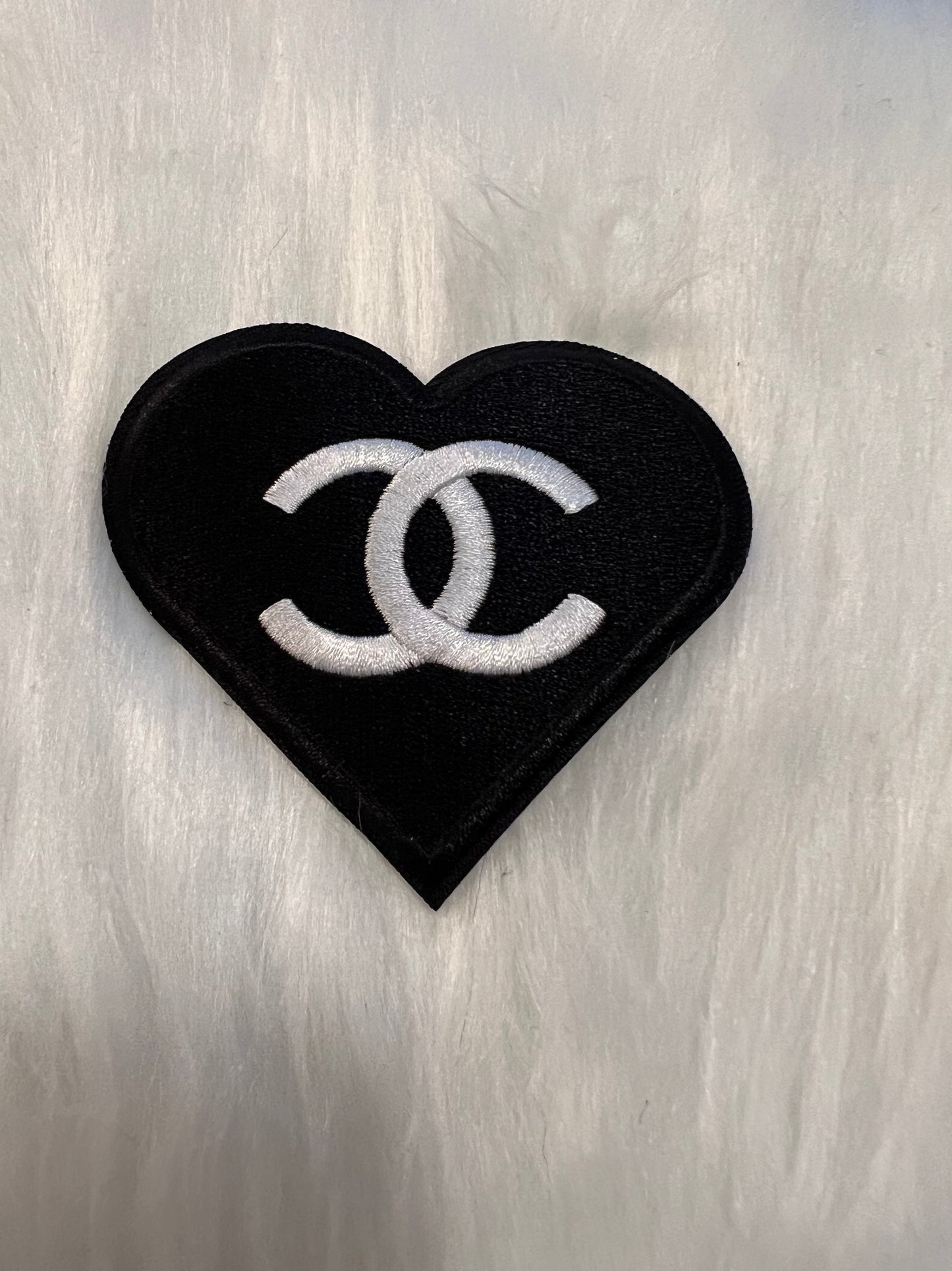 Black CC Heart