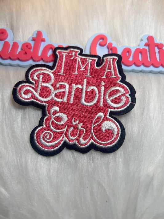 Pink White I’m a Barbie Girl