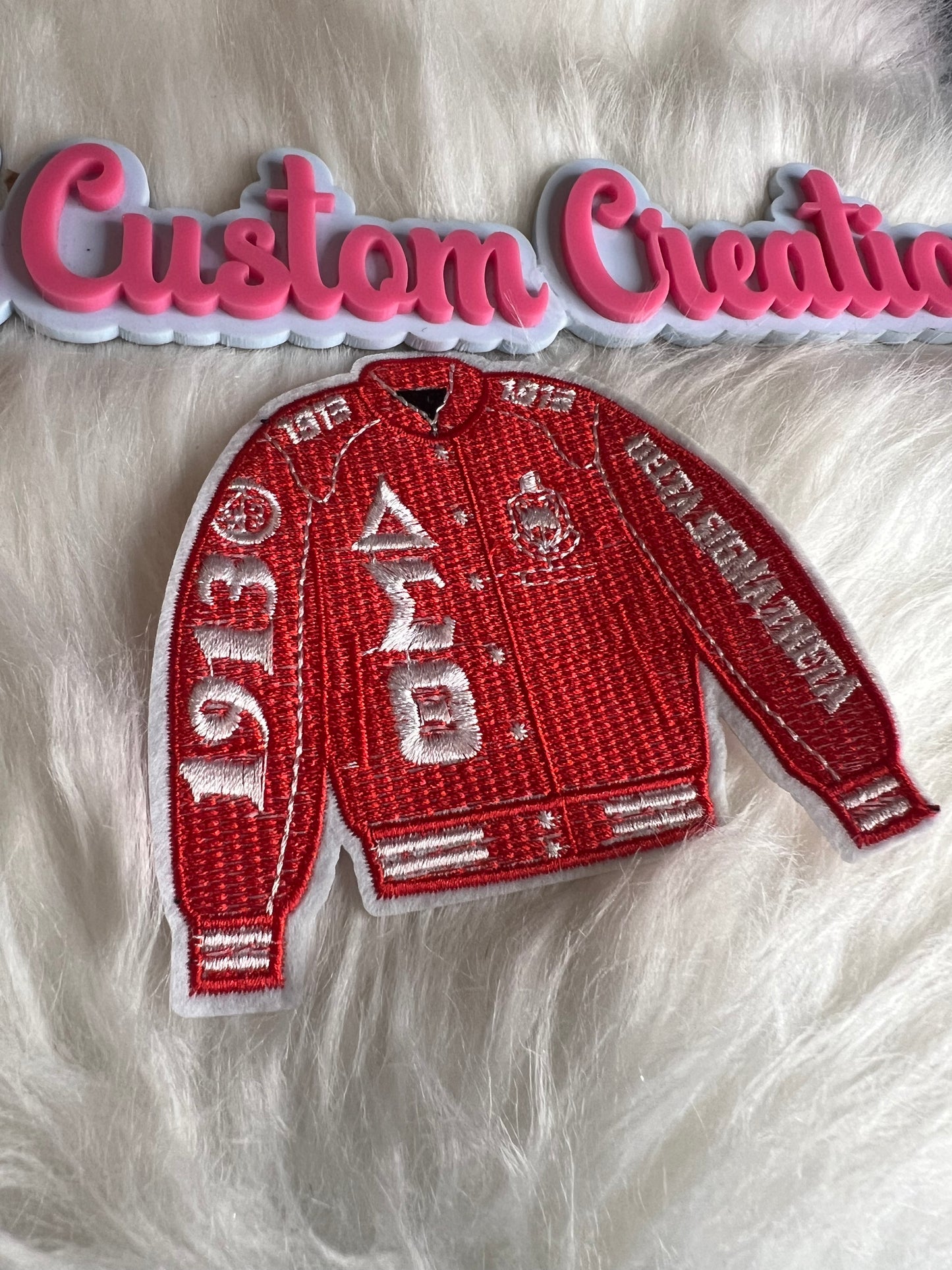 Red White Delta Jacket