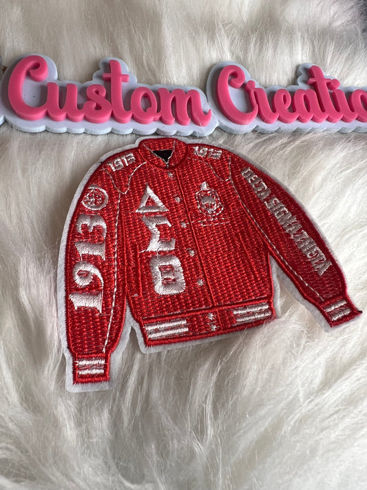 Red White Delta Jacket