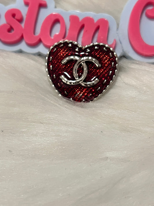 Red CC Heart