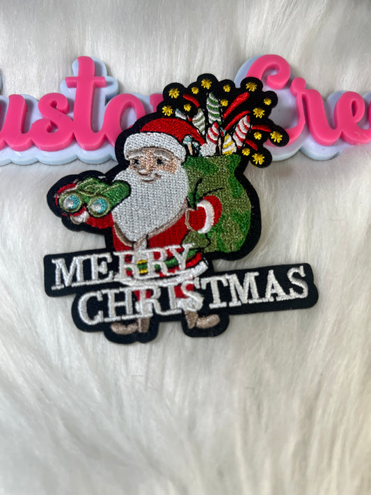 🎅 Santa Merry Christmas Patch